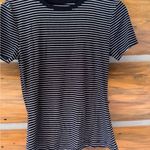 Nine West  Soft Spun Ribbed Tee size Small Photo 2