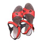 Munro  Red Leather Strappy Sandals 9 N Photo 1