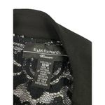 R & M Richards Women's Black & White Casual Dress & Cardigan Photo 7