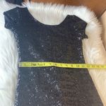 Free People Backstage Fever Black Sequin Mini Dress Size XXS Photo 9