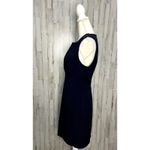 Sequin Hearts Women's Navy Blue Sleeveless Sheath Dress Size 9 Photo 3