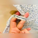 Abercrombie & Fitch  Dress Womens XS Blue White Floral Smocked Boho Prairie Photo 9