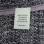 J. Jill Blazer Womens 10 Marled Purple Tweed Preppy Casual Office Business Work Photo 5