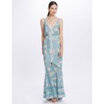 We Are Kindred Mia Maxi Dress Blue Teal Posey Womens 2 New with tags Photo 2