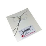 SO  Kohls E Letter Monogram Royal Blue Necklace Silver One Size Jewelry Accessory Photo 1