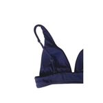 ANDIE NWT  The Belize Bikini Top Swimsuit Removable Cups Small Navy Blue #3020 Photo 9
