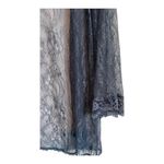 In Bloom by John Quill charcoal gray lace robe women’s XS Photo 5