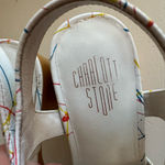 Charlotte Stone Molly paint splatter clogs size 10 White Photo 4