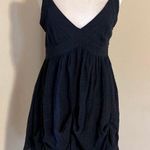 YA Los Angeles LuLu's  Dress Dark Blue Fit Full V-Neck Sleeveless Cocktail Photo 1
