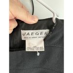 Jaeger London Pure Lana Wool Black Pencil Dress US Size 8 UK 10. Cocktail Party Photo 4