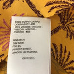 Urban Outfitters  Hawaiian Crop Top Tropical Palm Print Small Photo 11