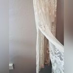 Giddy Up Glamour  Floral Lace Deep V Plunging Neck Size MEDIUM Romper #224 Photo 3