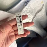 Madewell  Linen Square Neck Short Sleeve Mini 14W Little White Dress Bride Smock Photo 10