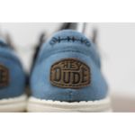 Hey Dude Wendy Chambray Off Black Boho Loafers Comfort Casual Shoes US 7 Photo 4