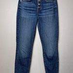 Veronica Beard  Debbie Ankle Skinny High Rise  Medium Wash  Jeans Size 27 Photo 2