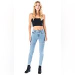 CARMAR ALEXANDER EZRA RHINESTONE STAR JEAN Blue Size 25 Photo 9