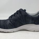 Align Velocity Black Swirl Leather Nurse Healthcare nonslip sneakers shoes 9.5 W Photo 1