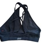 Lorna Jane Black Mesh Strappy Sports Bra Black size XS Gym Run Workout Photo 0