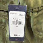 Tommy Hilfiger 10 Olive High Waist Pocketed Belted Shorts Photo 8