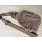 Free People  Sling Blush Pink Suede Bag Photo 6