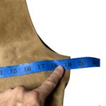 Banana Republic Faux Suede Trench Vest Coat Iced Latte Camel Beige S Quiet Lux Photo 7