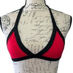 Dakine  Red And Black Triangle Bikini Top Size Small NWOT Photo 0