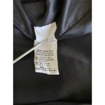 VTG Gianfranco Ferre Black Leather Jacket Italian Metal Buttons Collector Sz 10 Photo 15