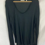 Wilfred  Free Long Sleeve Top Black Size Large Photo 0