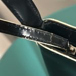 DKNY City Chic Black Minimalist Black Handbag with White Contrast Trim Purse Photo 7