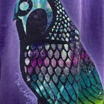Universal Studios The Mummy Falcon Short Sleeve Purple T Women’s L Iridescence Size L Photo 5