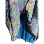 Savanna Jane Dress Blue 3X Floral Embroidered Lined Sleeveless Tassels Pink Boho Photo 6