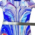 Bebe  Watercolor Swirl Bodycon Dress Photo 9