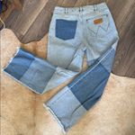 Wrangler Billabong  collar Light Blue Denim Jeans patchwork size 31 Photo 5