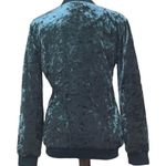 Romeo + Juliet Couture green velvet jacket with pockets / M / NWOT Photo 5