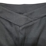 Cider Pants Size Small W27"xL31" Flare Leg Pants Wide Leg V Front Trousers Black Pants Photo 5