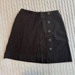 CAbi  Women’s Black Ponte Utility Skirt Sz 2 Photo 1