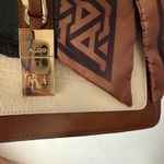 ALDO Satchel Purse Womens Faux Croc Top Handle Scarf Bag Handbag Blair Waldorf Photo 5