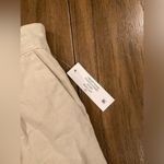 Joie  rainy day beige khaki linen pleated high rise Chino shorts nwt xs Photo 1