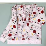 Pink Pastel Cartoon Graphic Pullover Hoodie Sweatshirt Sweater Size M 💖🌹✨ Size M Photo 1