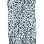 ‎Vintage Sostanza Sleeveless flower print dress Green Size L Photo 0