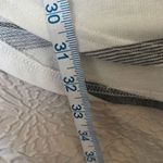 Elwood Women’s Long Sleeve Shirt Striped Crewneck Pullover Casual Gray White Lar Size L Photo 5