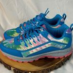 FILA Women's Evergrand TR 21.5 Trail Running Shoes tie dye pattern Size 8.5 Photo 0