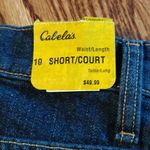 Cabela's NWT Cabela’s Flannel Lined Bootcut Jeans SIZE 10 SHORT Photo 4