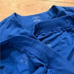 Jaanuu  Blue Women's Scrub Set 3 pieces Photo 1