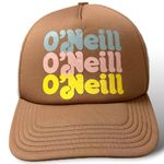 O'Neill Vintage O’Neill Trucker Hat Brown Beach California Retro Logo Spell Out Surf Photo 10
