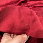 La Femme 28571 Prom Dress Satin Empire Waist Sleeveless Gown Wine Size 2 Photo 7