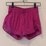 Athleta Mesh Racer Run Mid Rise Magenta Athletic Shorts Size XXS Photo 0