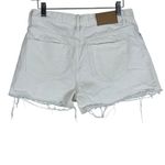PacSun Shorts Womens 27 White Rigid Frayed Hem Vintage Cut Off Casual Festival Photo 2