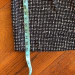 Tory Burch Black & White Speckled Knot Silk Dress Photo 5