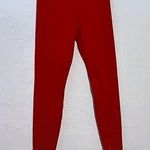 Ethos  Red  Women’s Leggings Size Small Short  Gym Active Wear Photo 0